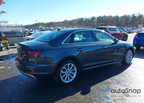 2019 Audi A4 45 Premium z USA, uszkodzony, nr VIN WAUENAF47KN016254